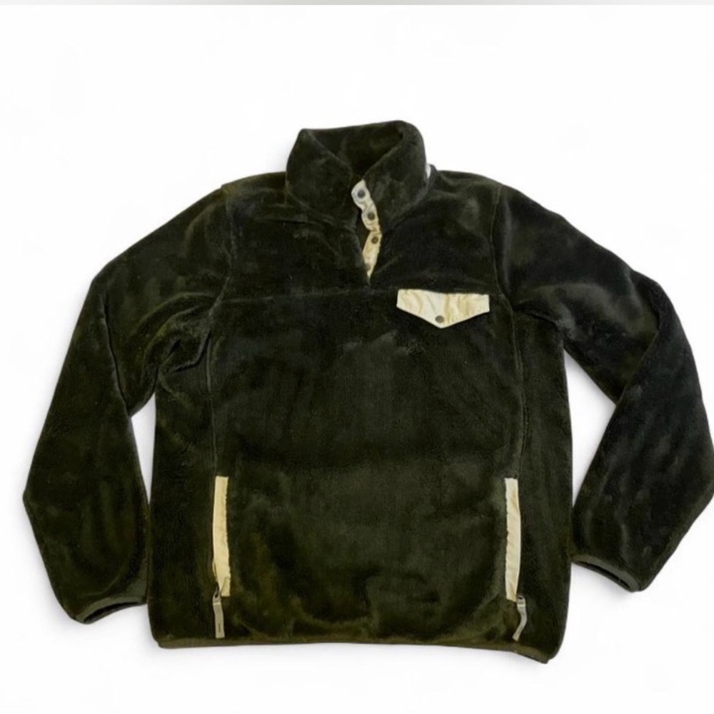 L.L. Bean Forest Green Fleece Jacket